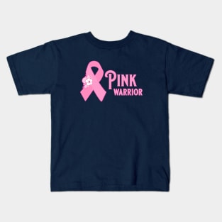 Pink Ribbon - Pink Warrior Kids T-Shirt